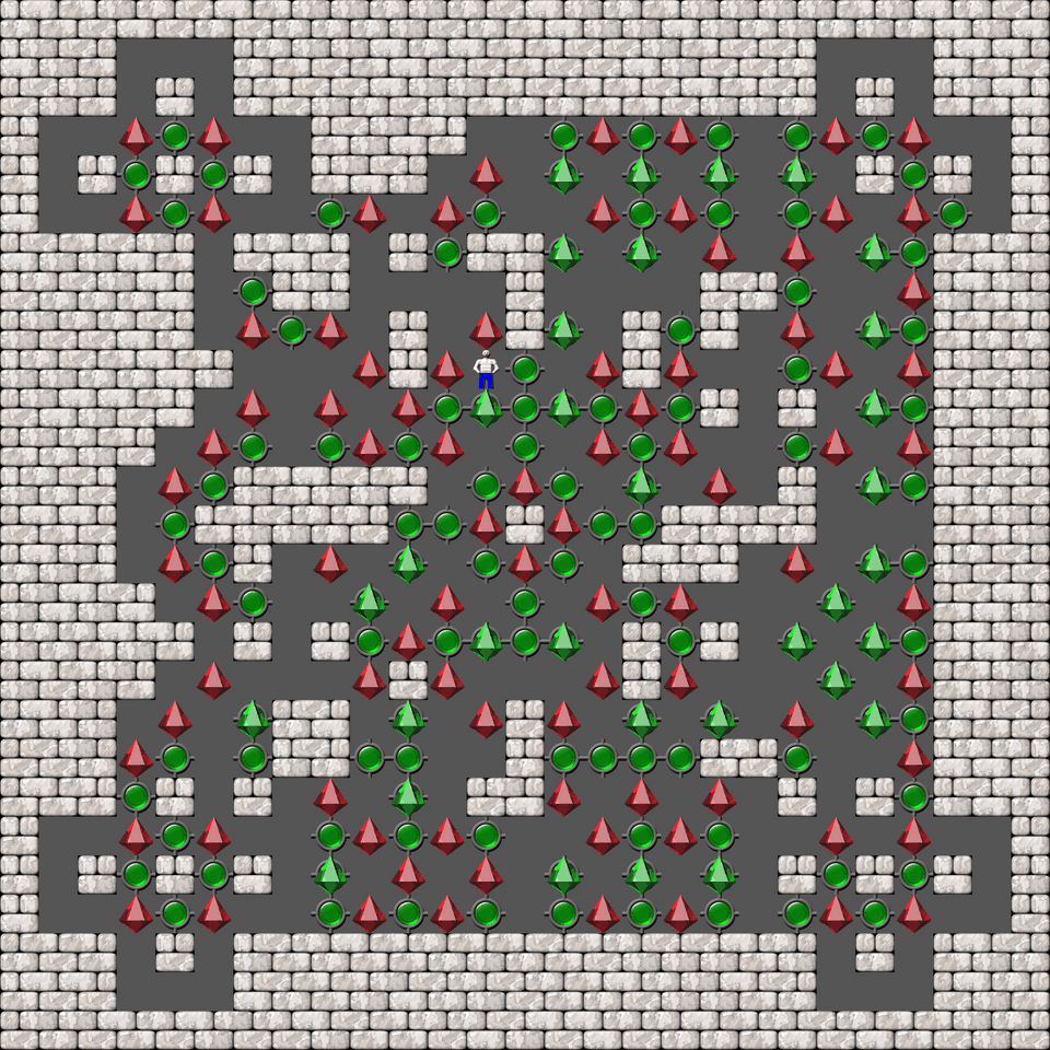 Сокобан Bugs Collection 138 уровень 61
